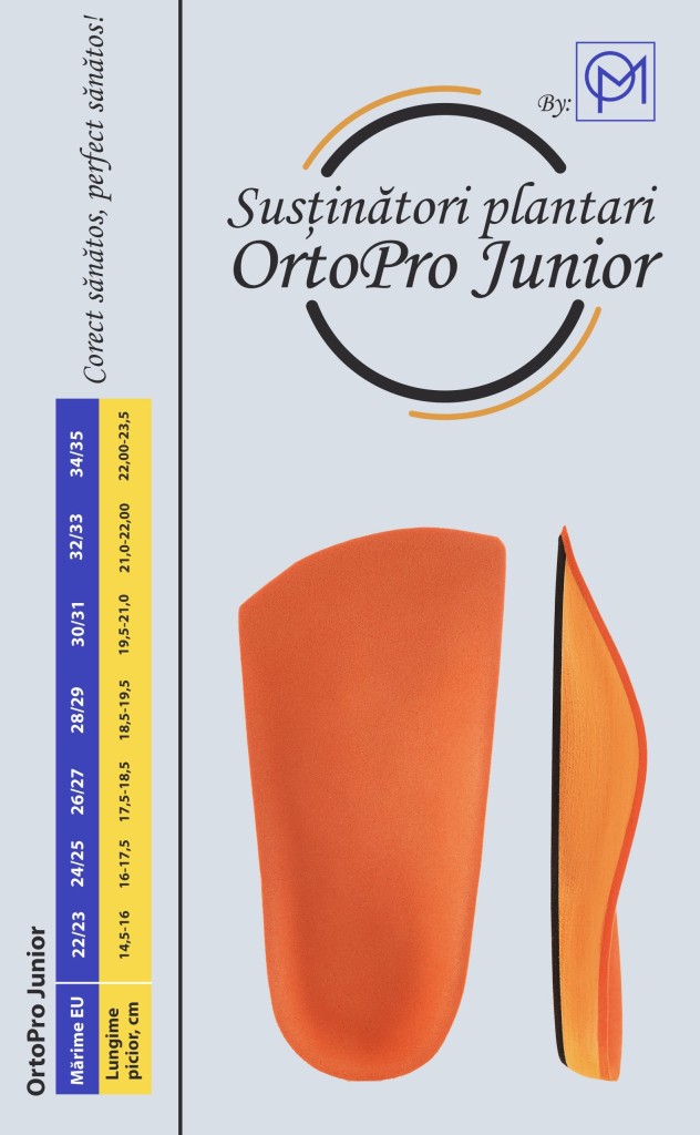 Susținatori plantari OrtoPro Junior