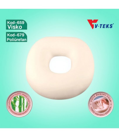 659 Pernă Visco pentru scaun în formă D